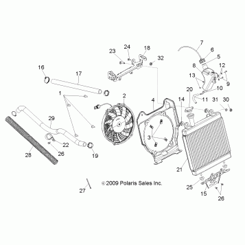ENGINE, COOLING SYSTEM - A12NG50AA (49ATVCOOL10SCRAM)