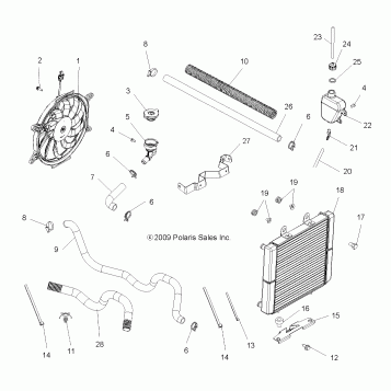 ENGINE, COOLING SYSTEM - A10MH50AJ/AX/AZ (49ATVCOOL10SP500)