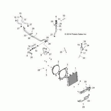 ENGINE, COOLING SYSTEM - A16DAA32A1/A7 (49ATVCOOL15325)