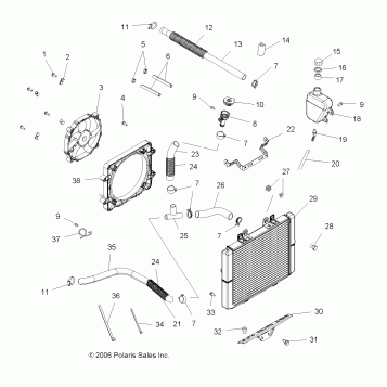 COOLING SYSTEM - A07MH76AL/AQ/AX/AY/AZ/A2/MN76AF/AT/AY (49ATVCOOL800EFI)