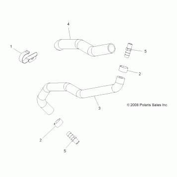 ENGINE, COOLING BYPASS - A11DX85AF/AG/AZ (49ATVCOOLBYPASS09SPXP850)