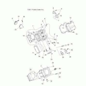 ENGINE, CYLINDER and HEAD - A12NG50AA (49ATVCYLINDER12SCRAM)