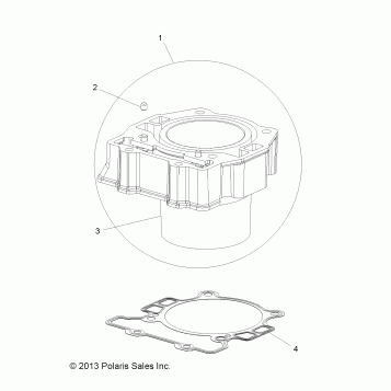 ENGINE, CYLINDER - A16DAA32A1/A7 (49ATVCYLINDER14SP325)