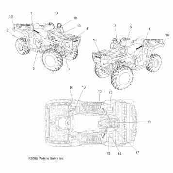 BODY, DECALS - A08TN50AT/AX/AZ (49ATVDECAL08SPX25)