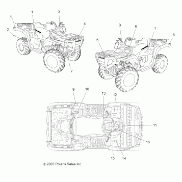 BODY, DECALS - A08TN68AX/AZ (49ATVDECAL08SPX27)