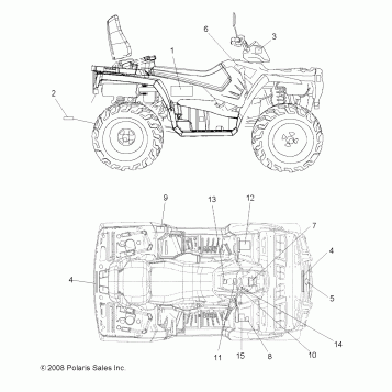 BODY, DECALS - A09DN50EA (49ATVDECAL09SP500TRGQD)