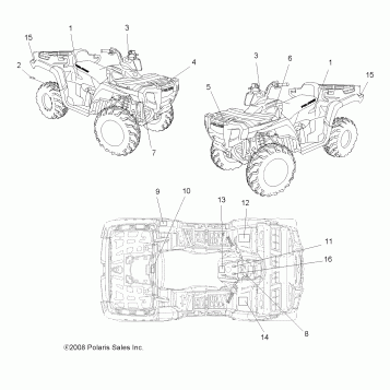 BODY, DECALS - A09TN50AX/AZ (49ATVDECAL09SPX25)