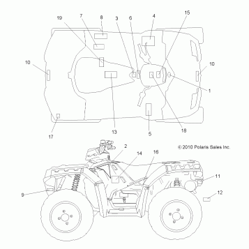 BODY, DECALS - A11ZX55AB/AK/AL/AT/AW/AX (49ATVDECAL11SPEPS550)