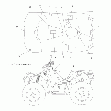 BODY, DECALS - A11ZX85FF/FK (49ATVDECAL11SPFOR850)