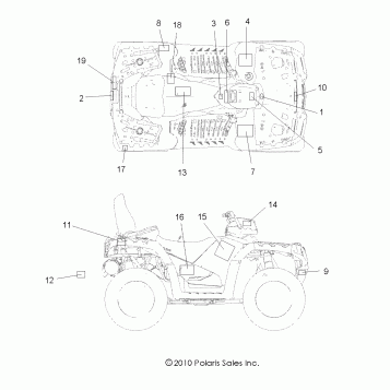 BODY, DECALS - A11DX85AF/AG/AZ (49ATVDECAL11SPTRGEPS)