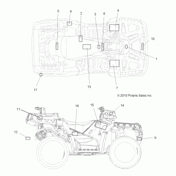 BODY, DECALS - A11TN55AA/AZ (49ATVDECAL11SPX2550)