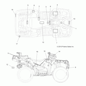 BODY, DECALS - A11TN85AA (49ATVDECAL11SPX2850)