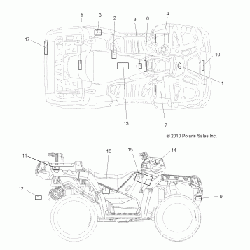 BODY, DECALS - A12TN55AA/AZ (49ATVDECAL12SPX2550)