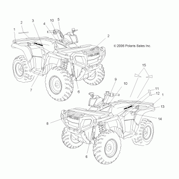 DECALS - A07MH46AA/AZ (49ATVDECALSP450)