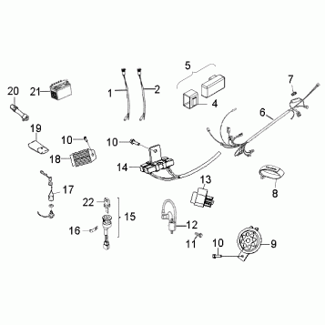 ELECTRICAL PARTS - A08KA09AB/AC/AD (49ATVELECT07OTLW90)