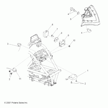 ELECTRICAL, SWITCHES and SENSORS - A08GP52AA (49ATVELECT08OUT525)