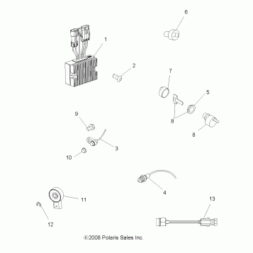 ELECTRICAL, SWITCHES, SENSORS and ECM - A10MH50AJ/AX/AZ (49ATVELECT09SP500)