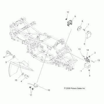ELECTRICAL, REGULATOR, CDI and COIL - A11GP52AA (49ATVELECT10OUT525)