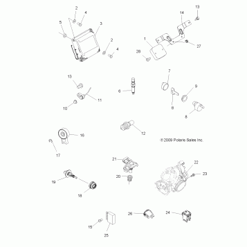 ELECTRICAL, SWITCHES and SENSORS and ECM - A10MN50ET (49ATVELECT10SP500TR)