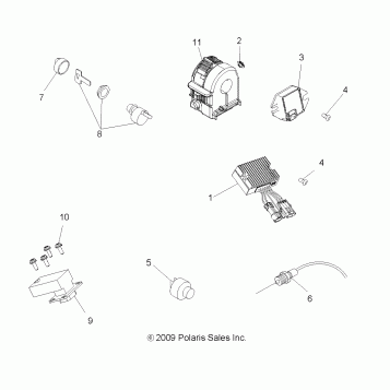 ELECTRICAL, SWITCHES and SENSORS and CONTROL MODULES - A10EA32AA (49ATVELECT10TBLZR)
