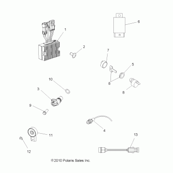 ELECTRICAL, SWITCHES, SENSORS and ECM - A11MH50FF (49ATVELECT11SP500F)