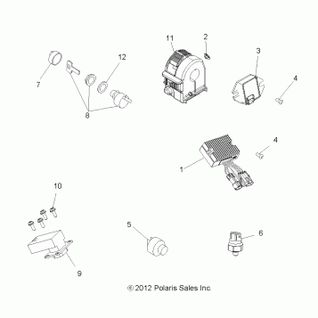 ELECTRICAL, SWITCHES and SENSORS and CONTROL MODULES - A13EA32AA (49ATVELECT13BOSS)