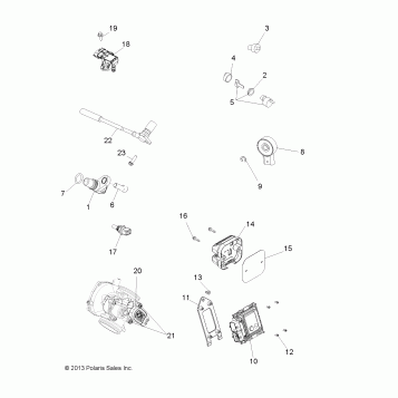 ELECTRICAL, SWITCHES, SENSORS and ECM - A16SWE57A1/A7 (49ATVELECT14SP570)