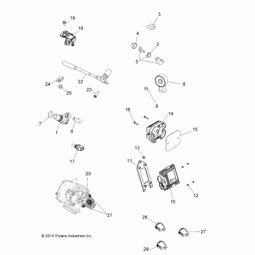 ELECTRICAL, SWITCHES, SENSORS and ECM - A16SHD57A9/AR/E57AS/AM (49ATVELECT15570SP)