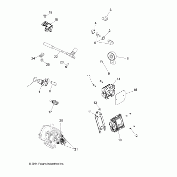 ELECTRICAL, SWITCHES, SENSORS and ECM - A16SJE57AB (49ATVELECT1570SPTR)