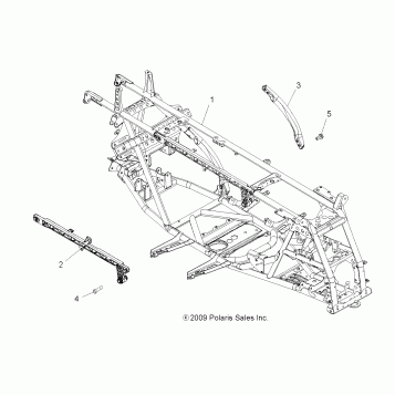 CHASSIS, MAIN FRAME - A10ZX85AK/AL/AS/AT/AX (49ATVFRAME10SPXP550)