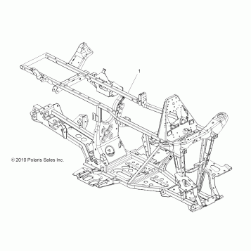 CHASSIS, FRAME - A12MH50FF/FX/FY (49ATVFRAME11SP500)