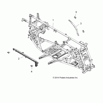 CHASSIS, MAIN FRAME - A16SXM95AL