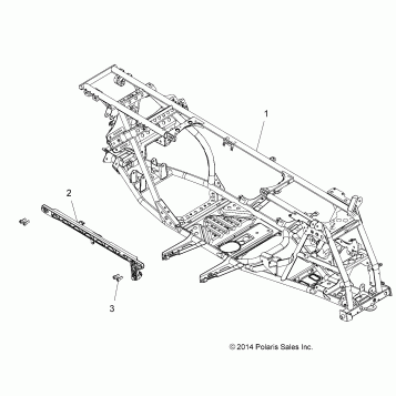 CHASSIS, MAIN FRAME - A16SYE95AK/AP