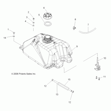 FUEL TANK - A07GP52AA/AB (49ATVFUEL07OUT525)
