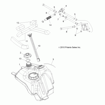 BODY, FUEL SYSTEM - A11NA32AA (49ATVFUEL11TBLZR)