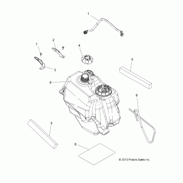 BODY, FUEL TANK ASM. - A14MH5EAA/EAC/EAJ (49ATVFUEL14570)
