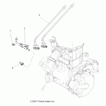 ENGINE, FUEL INJECTOR - A08TN68AX/AZ (49ATVFUELINJECT08SPX27)