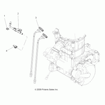ENGINE, FUEL INJECTOR - A13MH76AD/AX/AZ (49ATVFUELINJECT10SP800)