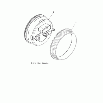 ELECTRICAL, GAUGES and INDICATORS - A15SVE95AW (49ATVGAUGES15SCRM1)