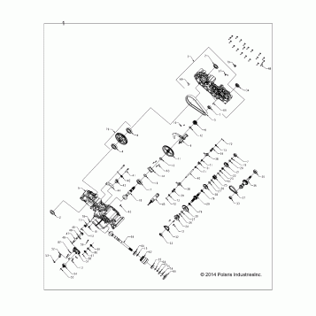 DRIVE TRAIN, MAIN GEARCASE - A21SDA57A5 (1333302)