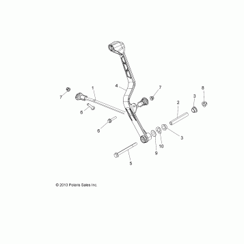 DRIVE TRAIN, GEAR SELECTOR - A19SVA85BG (49ATVGEARSELECT14SCRAM)