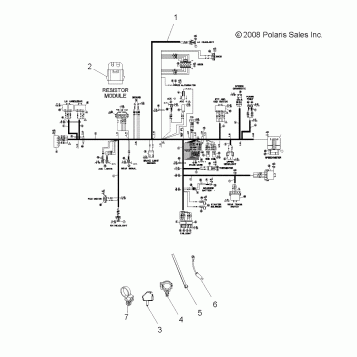 ELECTRICAL, HARNESSES - A08CL50AA (49ATVHARNESS086X6)