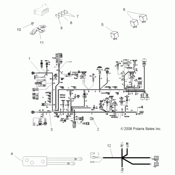 ELECTRICAL, HARNESSES - A08MN50AF/AN/AQ/AR/AS/AT/AW/AX (49ATVHARNESS08EFI)