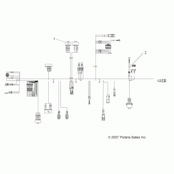 ELECTRICAL, HARNESS - A08BG50AA (49ATVHARNESS08SCRAM)