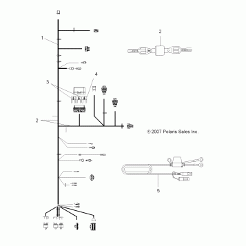 ELECTRICAL, HARNESSES - A08LH46AQ/AX/AZ (49ATVHARNESS08SP400)