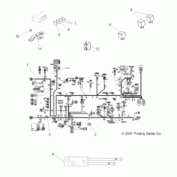 ELECTRICAL, HARNESSES - A09MN76AX/AZ (49ATVHARNESS08SP800EFI)