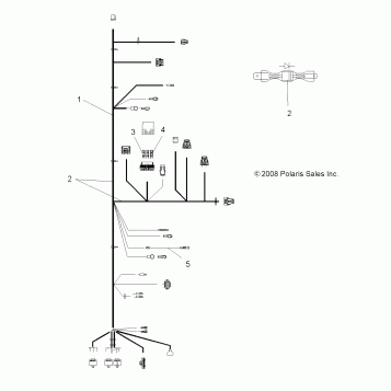 ELECTRICAL, HARNESSES - A09LH46AQ/AX/AZ (49ATVHARNESS09SP400)