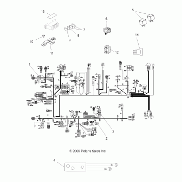 ELECTRICAL, HARNESSES - A10CL76AA (49ATVHARNESS106X6)