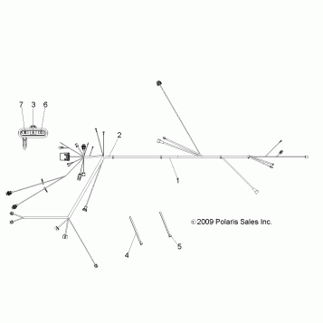 ELECTRICAL, WIRE HARNESS - A11EA32AA (49ATVHARNESS10BOSS)