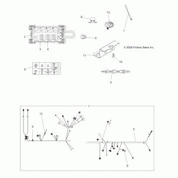 ELECTRICAL, HARNESS - A10ZN85AL/AQ/AX (49ATVHARNESS10SP850)
